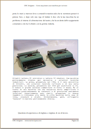 Come acquistare una macchina per scrivere - libro - www.marinoripara.com