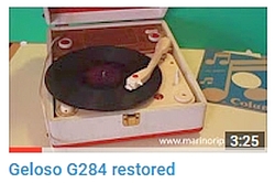 Geloso fonografo G284 marinoripara.com