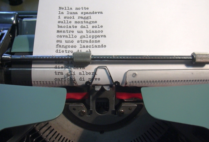 Olivetti Studio 44 poesia www.marinoripara Milano 3397458418